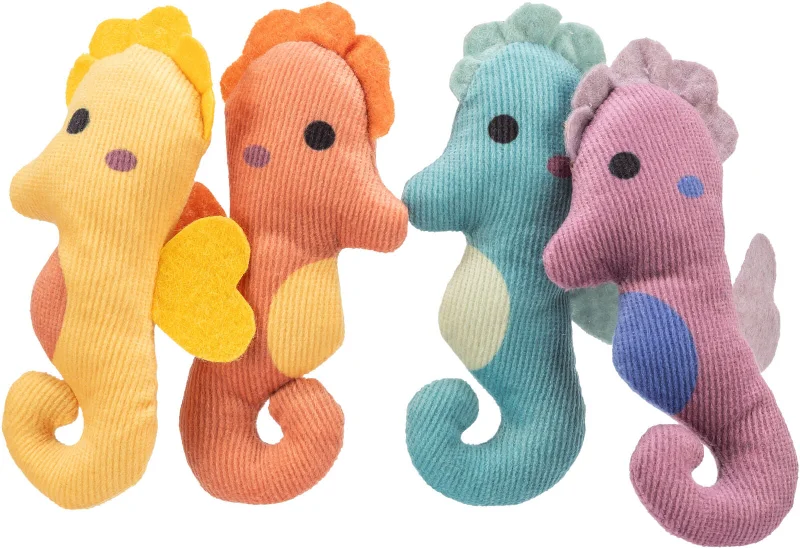 Hippocampus, plush, catnip, 11 cm