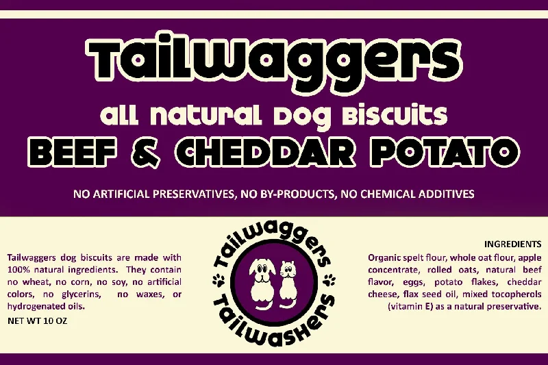 Tailwaggers Dog Treat Biscuit Beef & Cheddar