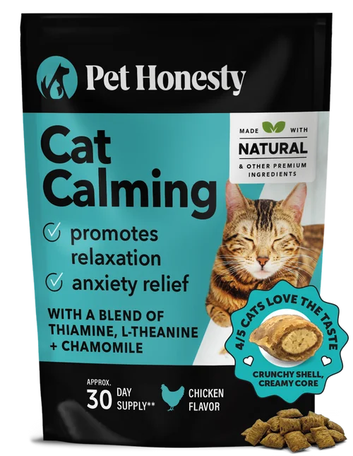 Pet Honesty Dual Texture Calming Supplement for Cats