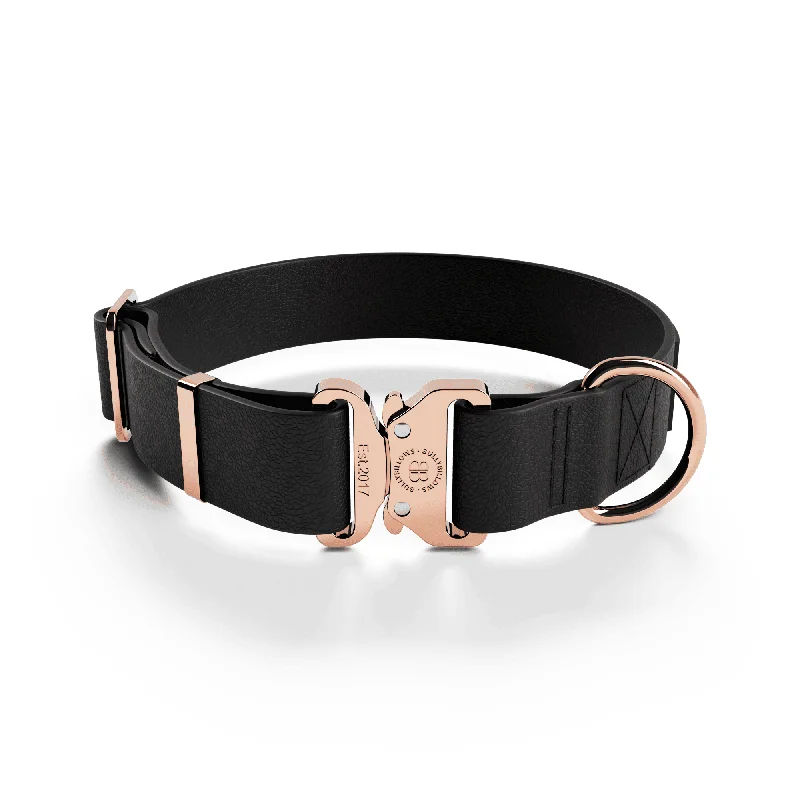 4cm Combat Billowthane® Collar | Waterproof - Rose Gold