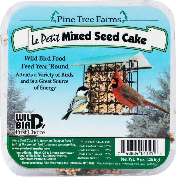 PINE TREE FARMS LE PETIT MIXED SEED CAKE 9oz