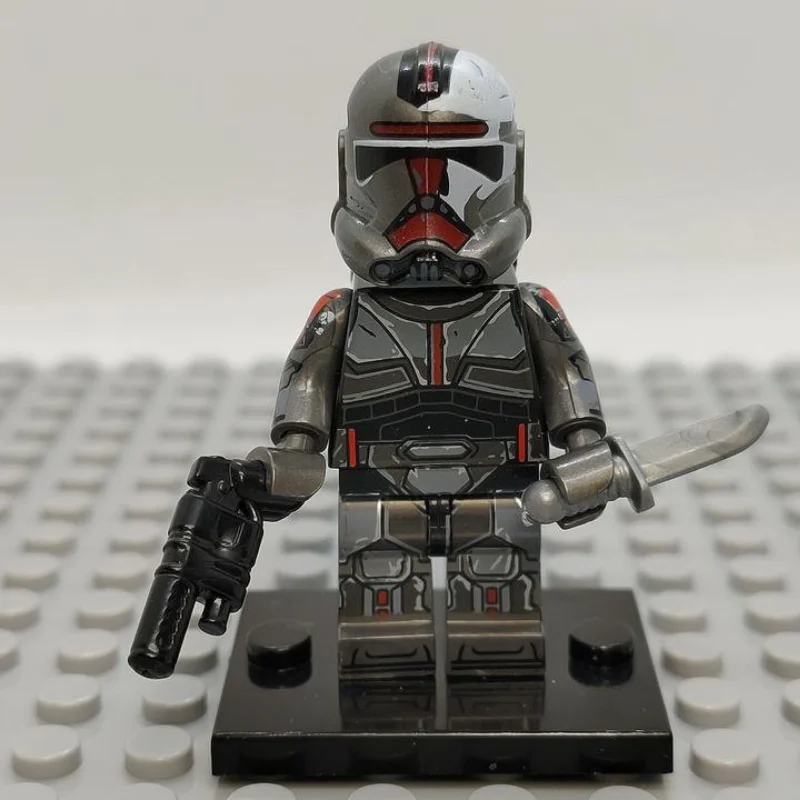 Custom Lego Compatible Bad Batch - Hunter Minifig