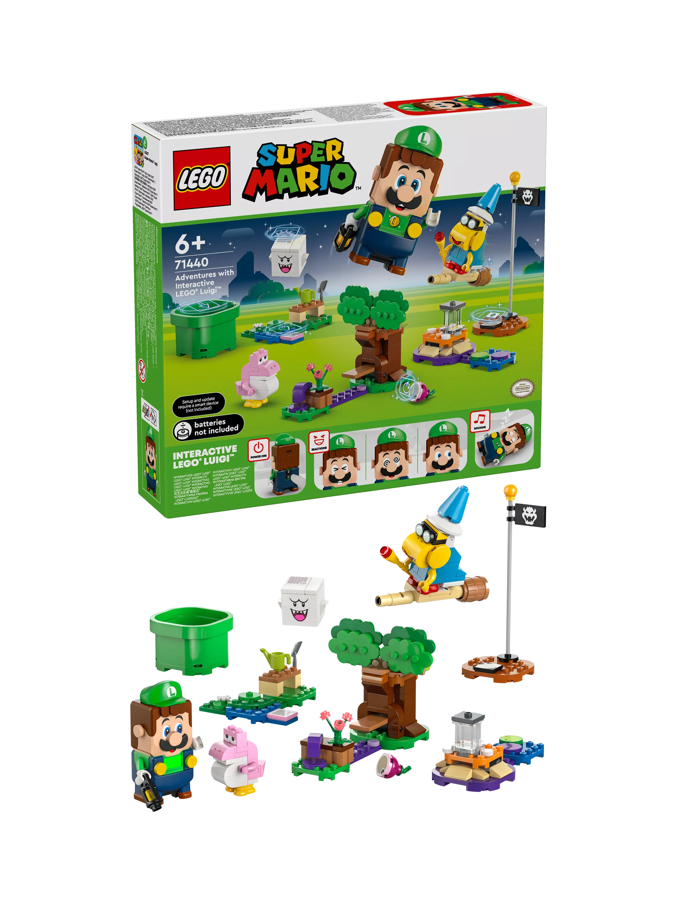 LEGO Super Mario Adventures with Interactive Luigi