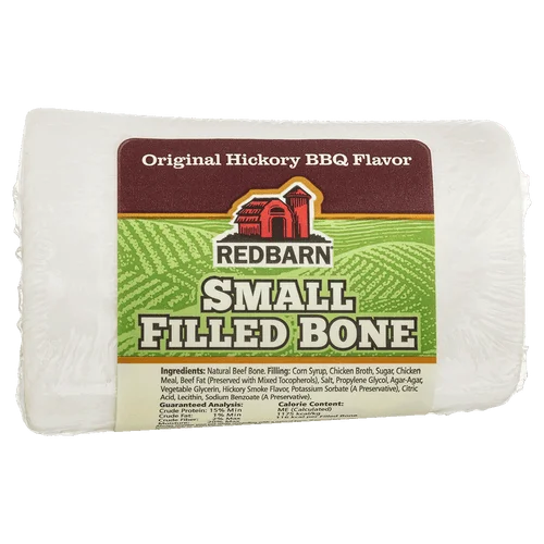 Redbarn Filled Bone Hickory BBQ Flavor