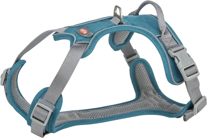 Premium active harness, L–XL: 74–100 cm/25 mm, petrol