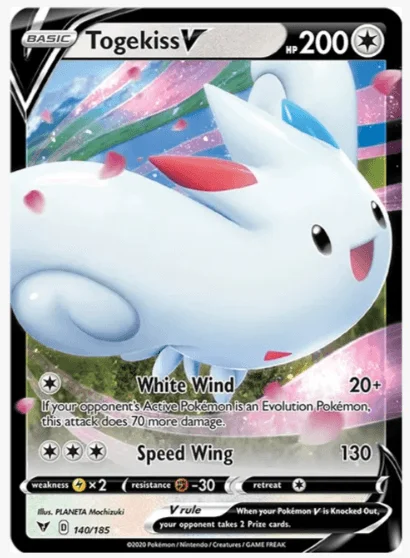 Togekiss V - SWSH04: Vivid Voltage #140/185