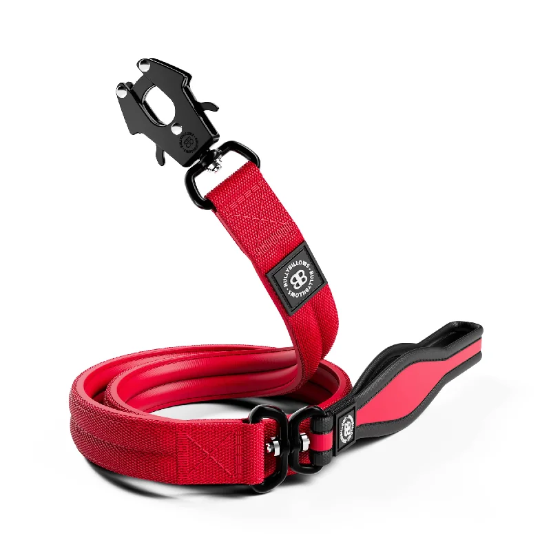 1.2m Mini Combat Lead | Secure Clasp - Red