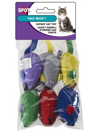 ETHICAL FELT MICE 6 PACK