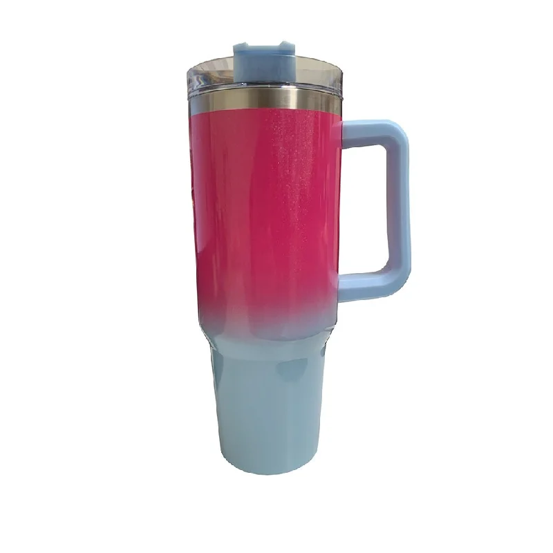 Gretchen’s Designs : Mega Cups 40oz in Pink Sky