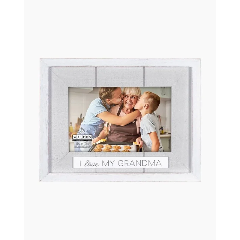 Malden : I Love My Grandma Rustic Matted Photo Frame 4x6