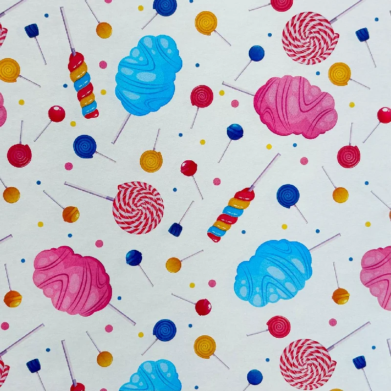 Beautiful Cotton Candy Theme printed Gift Wrap- Set of 10