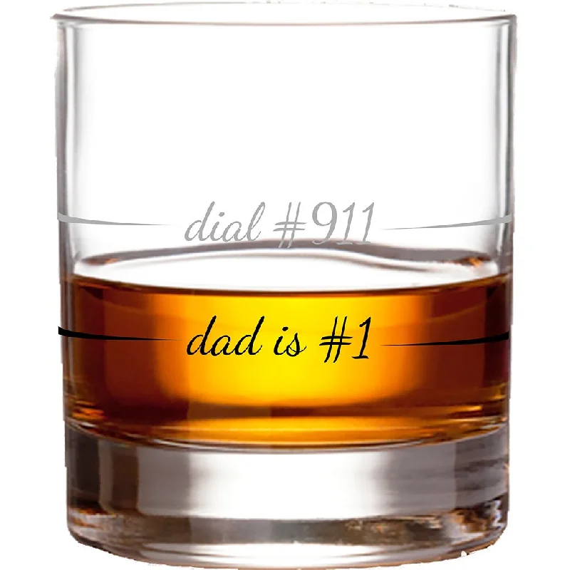 Pourtions : Rocks Glass - "Dial #911"