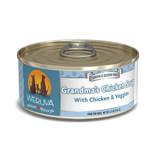 Weruva Grandma's Chicken Soup with Chicken & Veggies Classic Dog Food