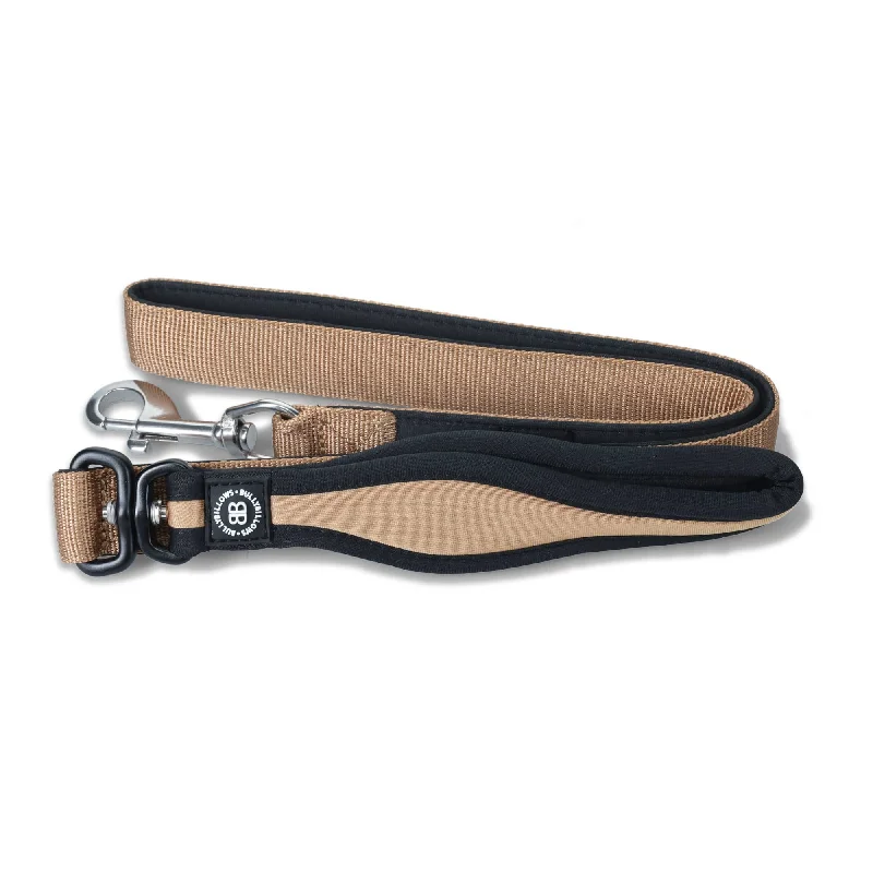 Snap Hook Clasp Lead - Tan