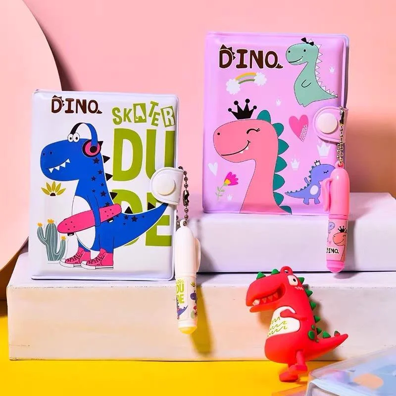 Cute Dinosaur/Panda Diary + Pen combo