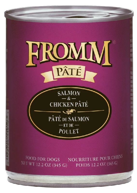 Fromm Gold K9 Salmon & Chicken Pate'  12.2oz