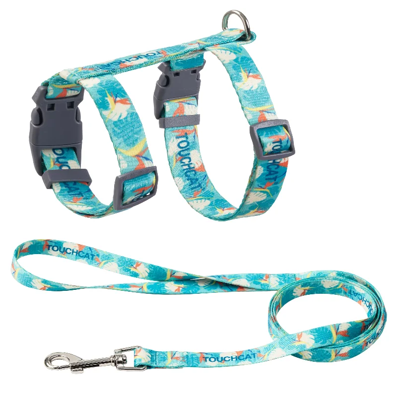 Touchcat® Avery Patterned Fashion Cat Harness & Leash