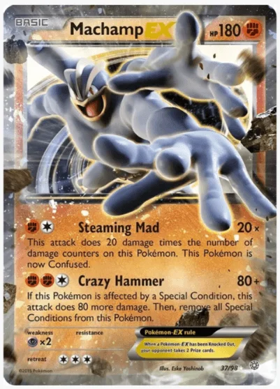 Machamp EX - XY - Ancient Origins #37/98