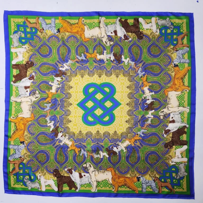 Irish Breed Silk Scarf