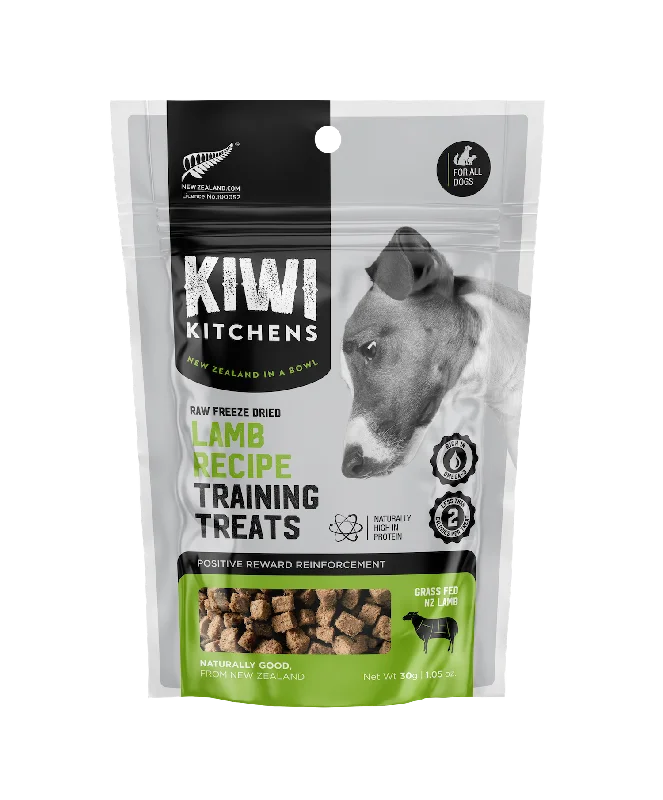 Kiwi Kitchens Raw Freeze Dried Dog Training Treats - Lamb Recipe