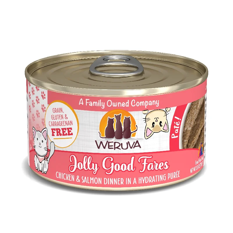 Weruva Classic Cat Paté Jolly Good Fares with Chicken & Salmon