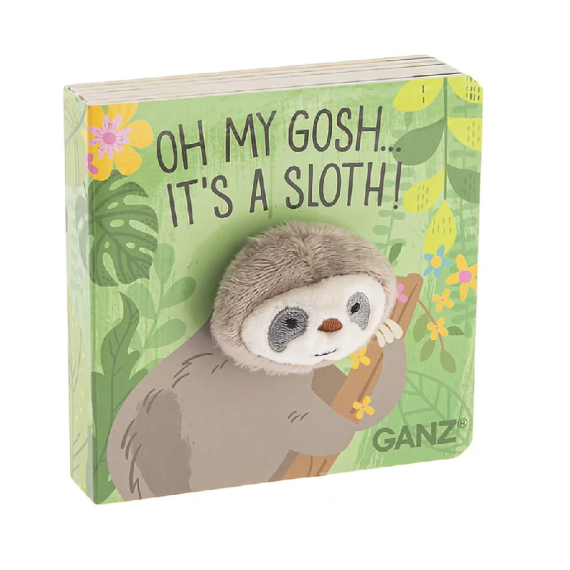 Ganz : Sloth Finger Puppet Book