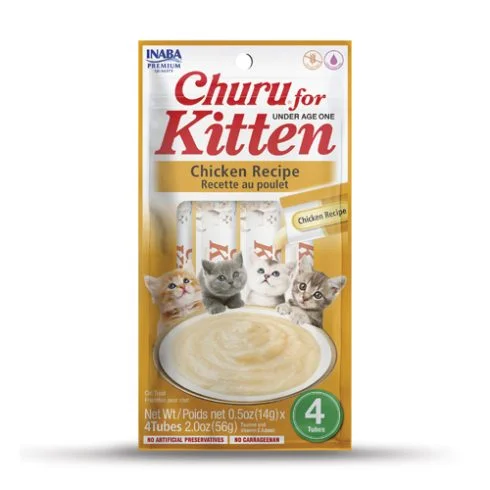 Churu - Kitten, Chicken Recipe, 4 pc