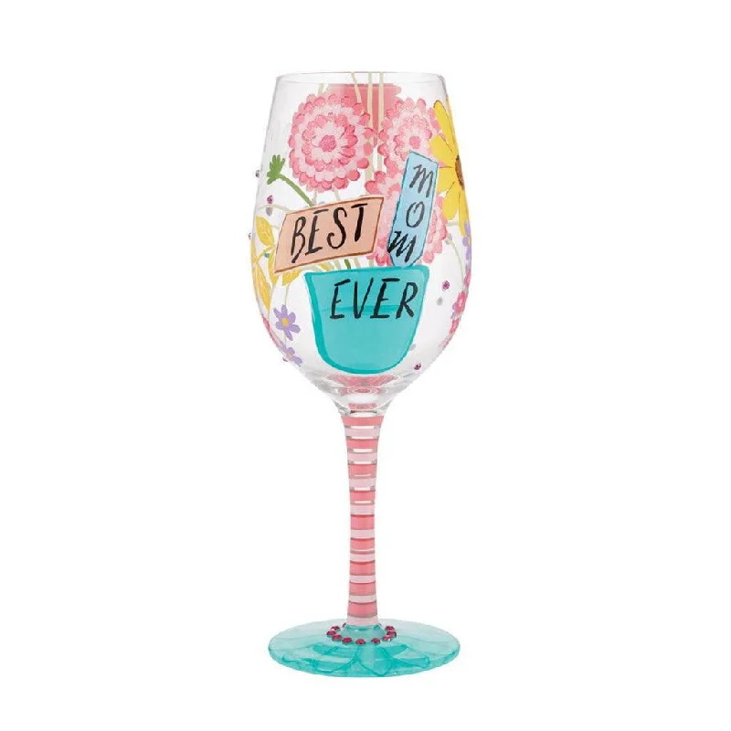 Lolita : Wine Glass Best Mom Ever