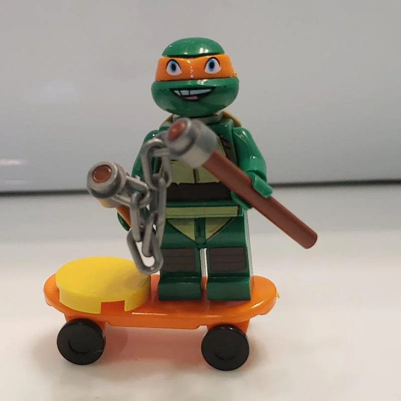 Lego Compatible TMNT Michelangelo Custom Minifig