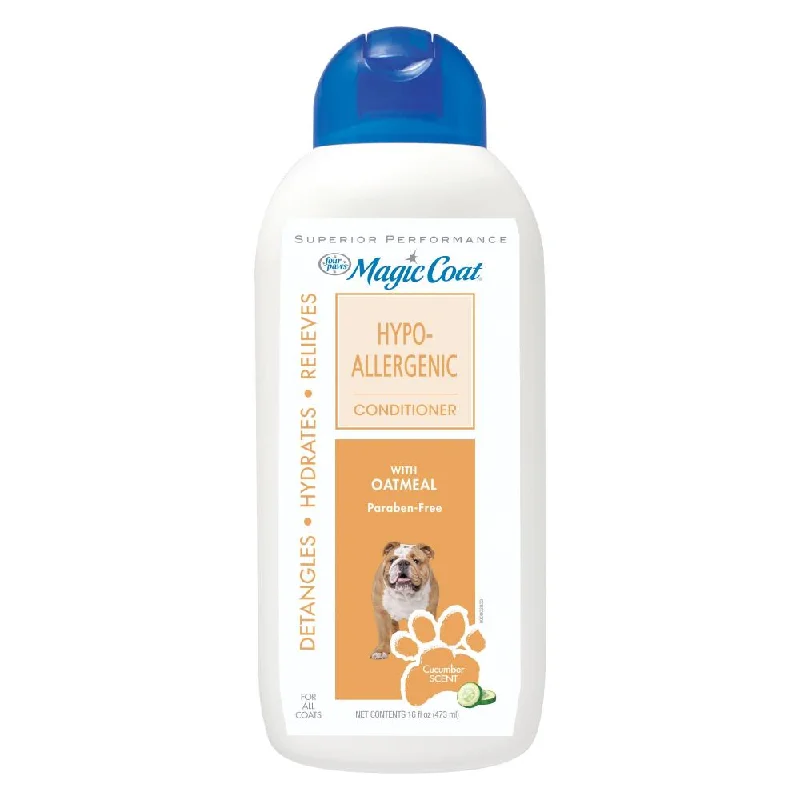 4 PAWS Magic Coat Cucumber Scented Hypo-Allergenic Dog Conditioner