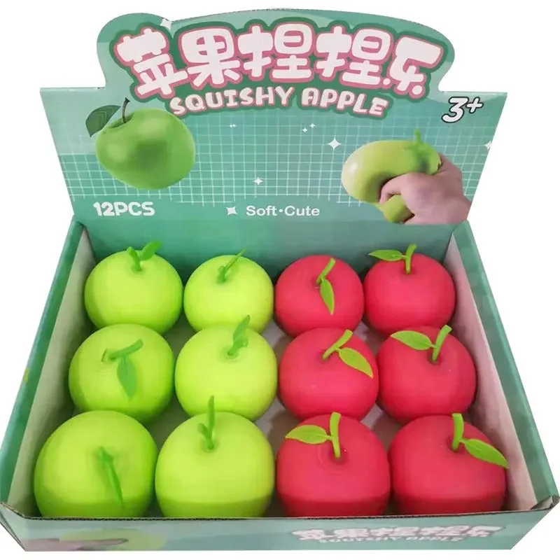 Apple Squishy Toy: Cute and Squeezable Fun for Kids (1pc)