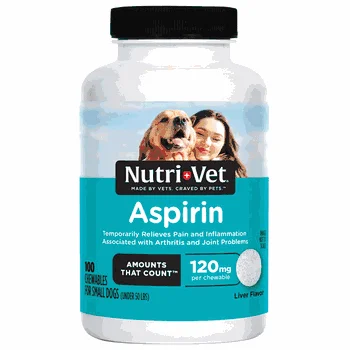 NUTRIVET K9 ASPIRIN 120mg 100ct