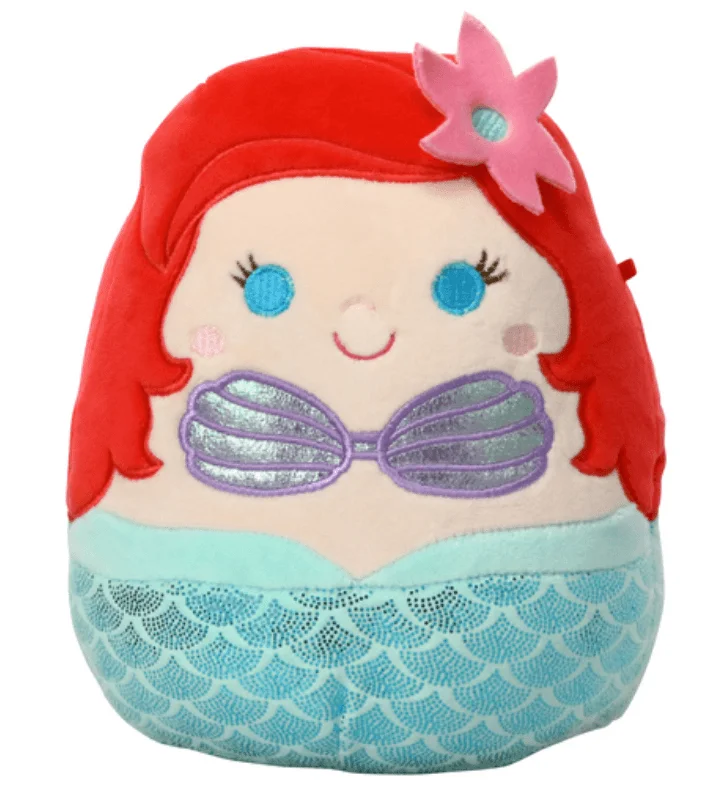 Original Squishmallows - Disney The Little Mermaid Ariel 6.5in