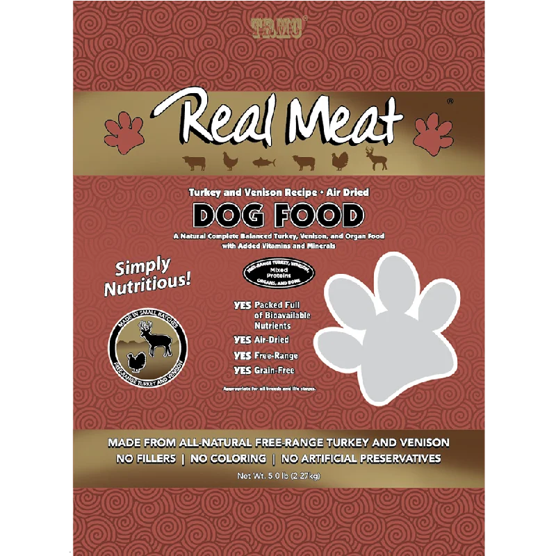 The Real Meat Air-Dried Turkey & Venison Dog Food