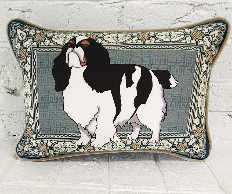 English Toy Spaniel Pillow Cover