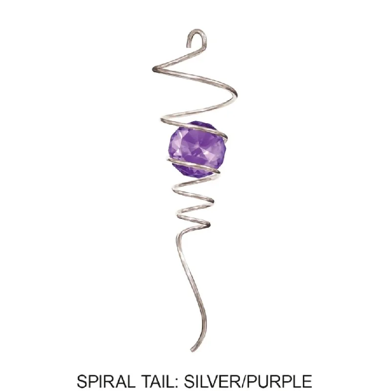 Spinfinity : Spiral Tail-Silver/Purple