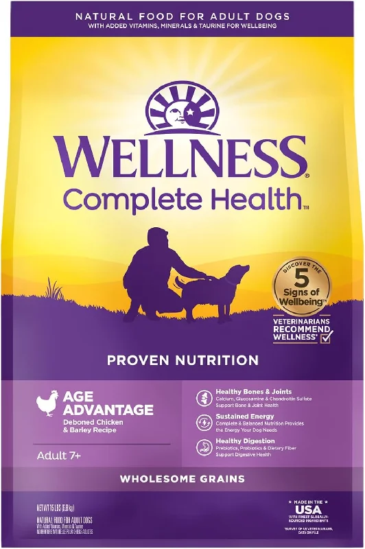 WELLNESS COMPLETE HEALTH K9 SUPER SENIOR 5lb with Grains