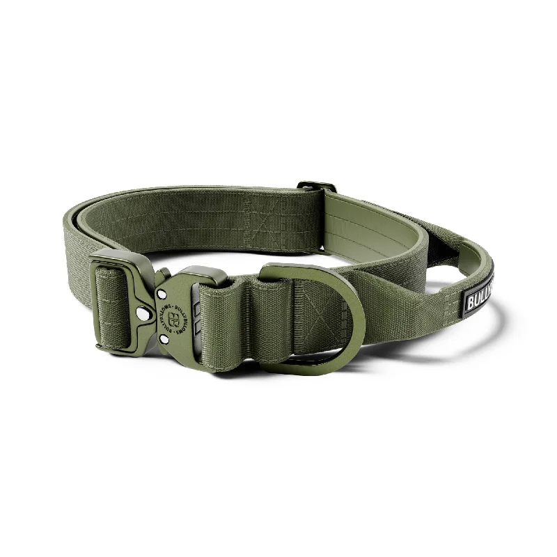 4cm LIGHTER Combat® Collar | With Handle Rated Clip - Khaki x Khaki