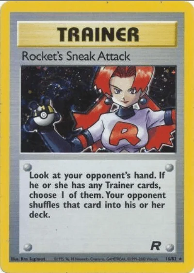 Rocket's Sneak Attack - Team Rocket #16/82