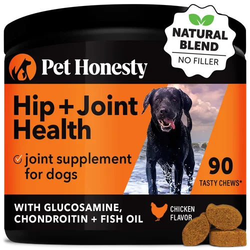 Pet Honesty Hip + Joint Health Supplement Chicken Flavor for Dogs