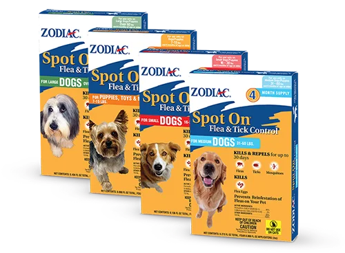 Zodiac Spot On Flea & Tick Control