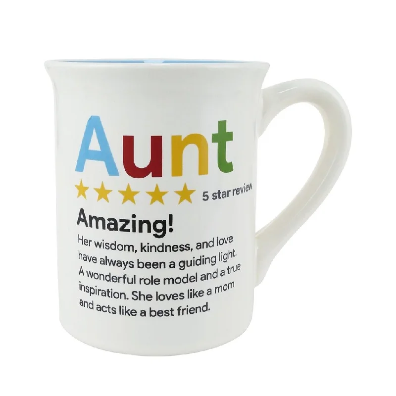 Our Name Is Mud : Aunt 5 Star Review Mug