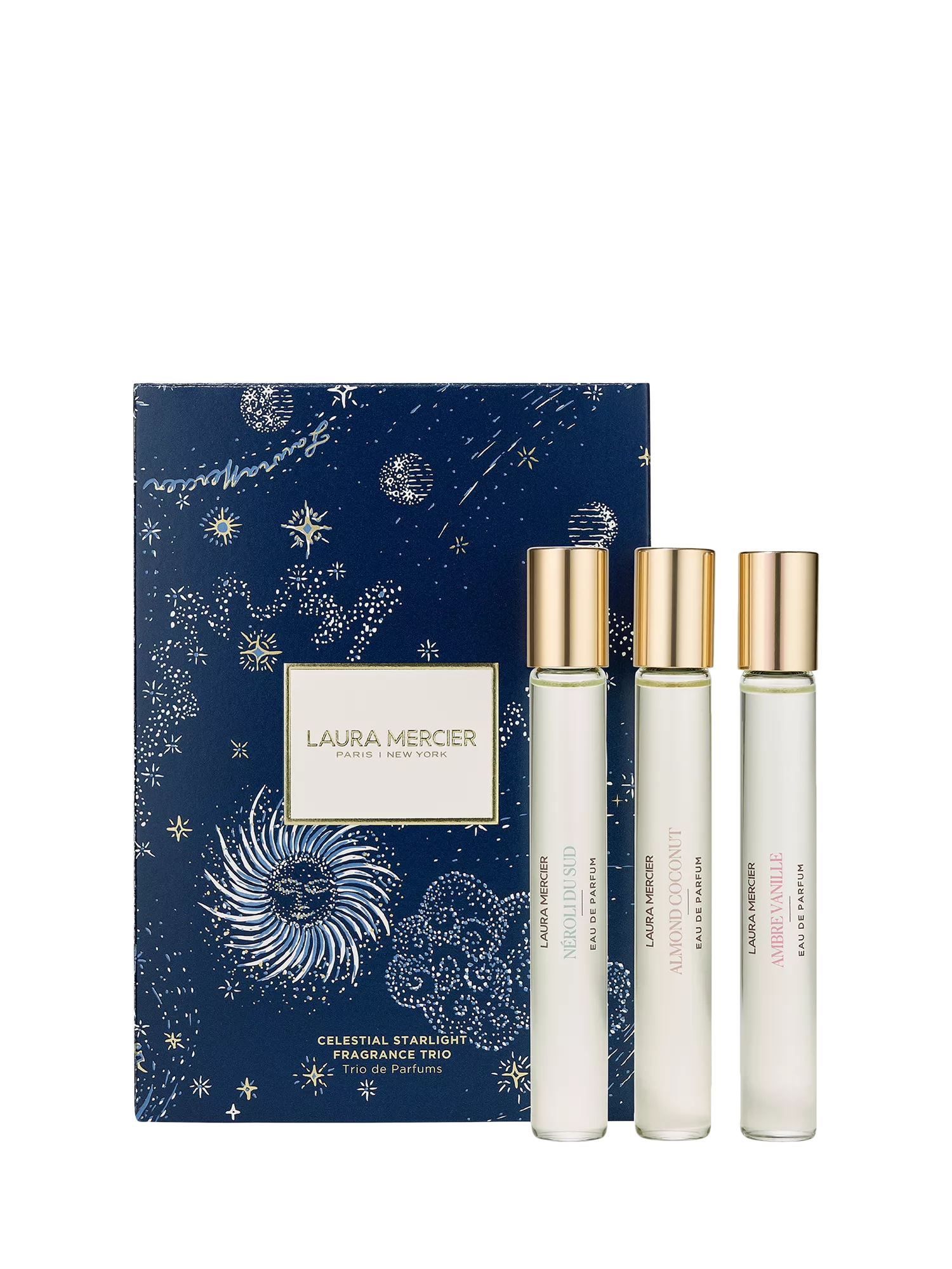 Laura Mercier Celestial Starlight Trio Eau de Parfum Fragrance Gift Set, 3 x 10ml