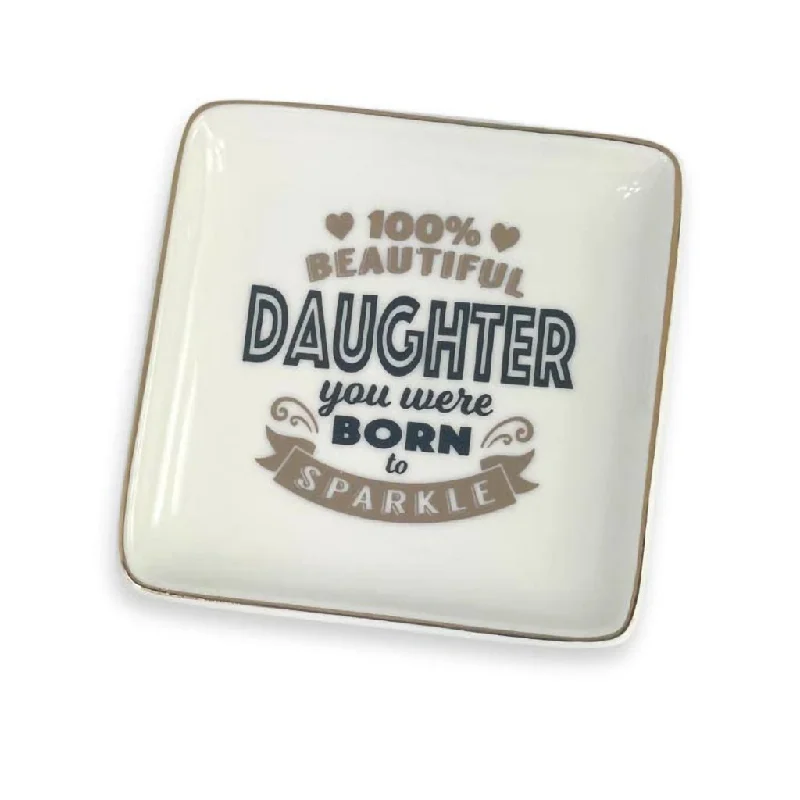 H & H Gifts : Trinket Dish - Daughter