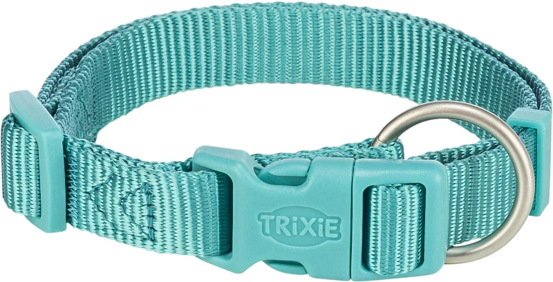 Premium collar, L–XL: 40–65 cm/25 mm, aqua