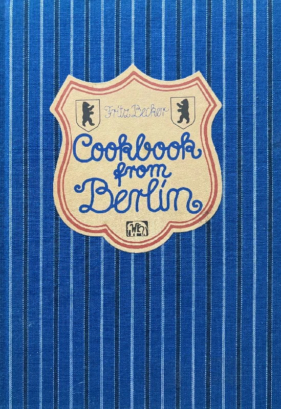 (German) Fritz Becker. Cookbook from Berlin