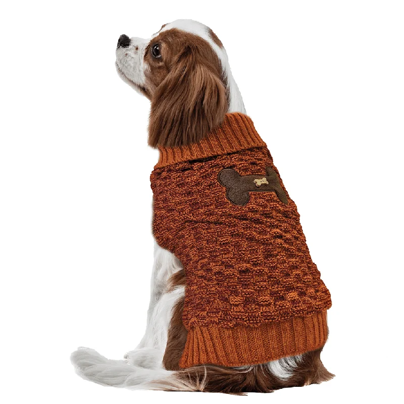 Fashion Pet by Ethical Bone Accent Orange Sweater