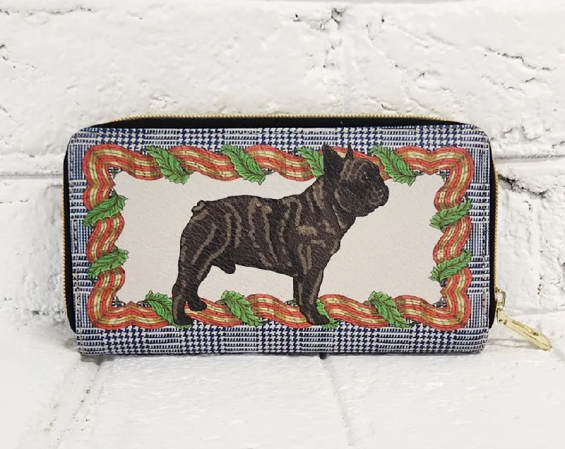 Brindle French Bulldog Wallet