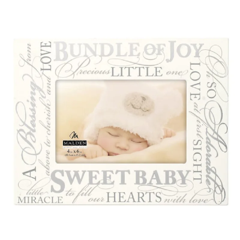 Malden : 4X6 Sweet Baby Signature Picture Frame