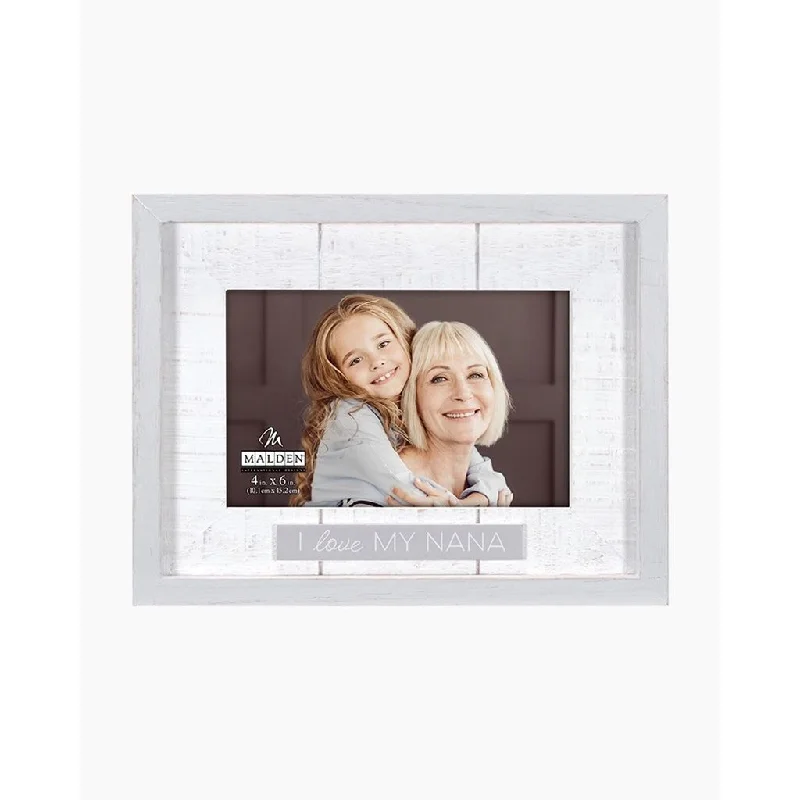 Malden : I Love My Nana Rustic Matted Photo Frame 4x6